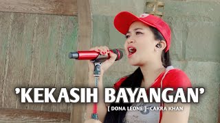 KEKASIH BAYANGAN - DONA LEONE | Woww VIRAL Suara Menggelegar BUMIL Lady Rocker Indonesia | SLOW ROCK