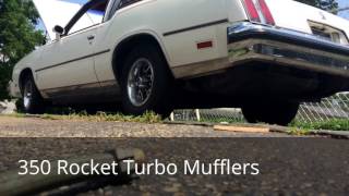 1978 Cutlass Exhaust Comparison