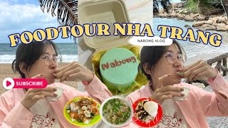 Vlog Foodtour Nha Trang | đón sinh nhật xa nhà | cafe siêu đông| Nabong Vlog