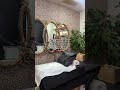 Leopard Peel and Stick Wallpaper Makeover | Easy Renter Friendly Wall Upgrade