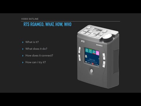 RTS Roameo Explained.