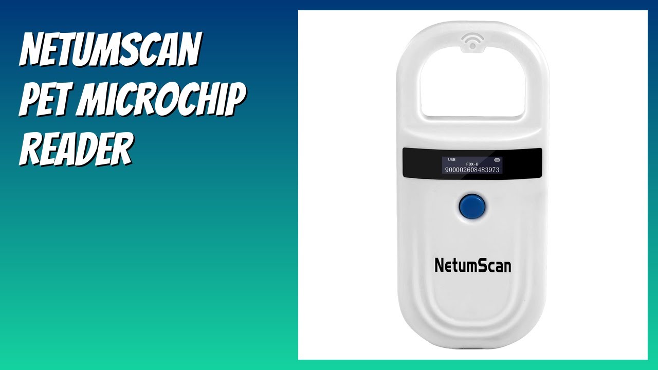 REVIEW (2026): NetumScan Pet Microchip Reader. Features