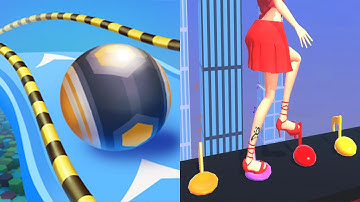 Action Balls VS ASMR Tippy Toe - All Levels Gameplay Android,ios (Part 10)