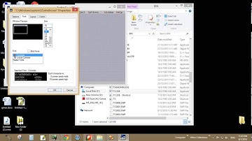 How to Get Turbo C as Full Screen on Windows 7 and Windows 8