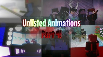 Unlisted Animations | Compilation Reel | Part 4