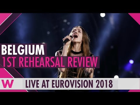 Belgium First Rehearsal: Sennek "A Matter of Time"  @ Eurovision 2018 (Review) | wiwibloggs