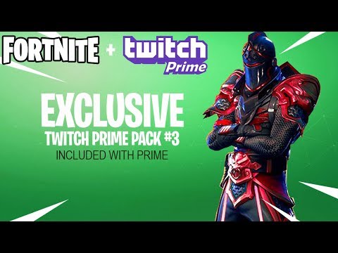 Fortnite Twitch Prime Pack 3 Release Date Youtube