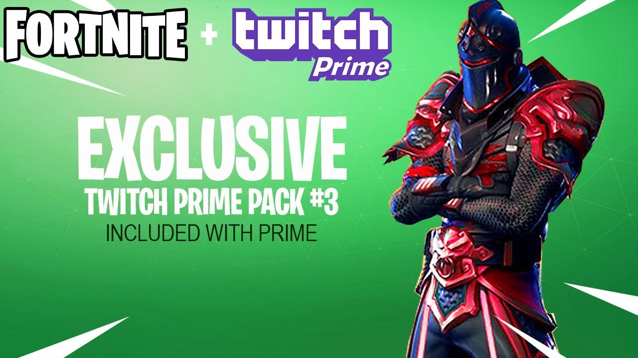 Fortnite Twitch Prime Pack 3 Release Date Youtube