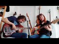 Duo de basses en confinement  4  bourre en mi mineur  christoph graupner 16831760