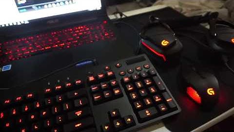 Logitech G RGB effects ~ sync your gaming gear!