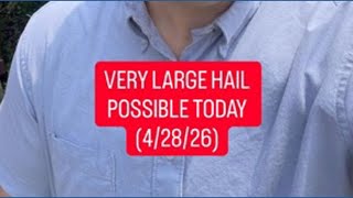 DFW weather: Giant hail is possible today in North Texas