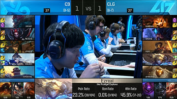 C9 vs CLG Game 3 Highlights - CLOUD9 vs COUNTER LOGIC GAMING NA LCS Week 7 Summer 2016