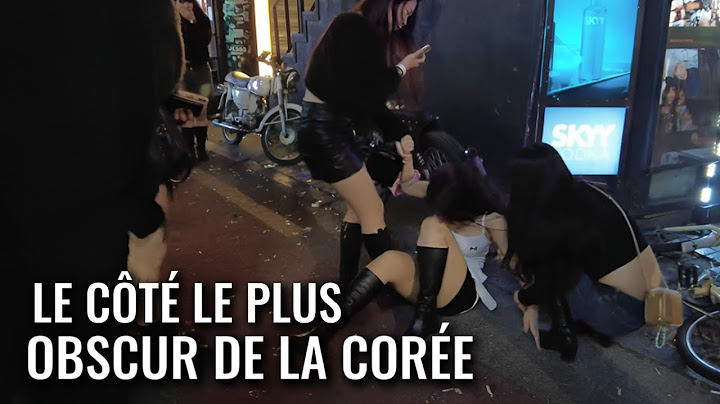 VOUS NE SEREZ JAMAIS HEUREUX EN CORÉE DU SUD