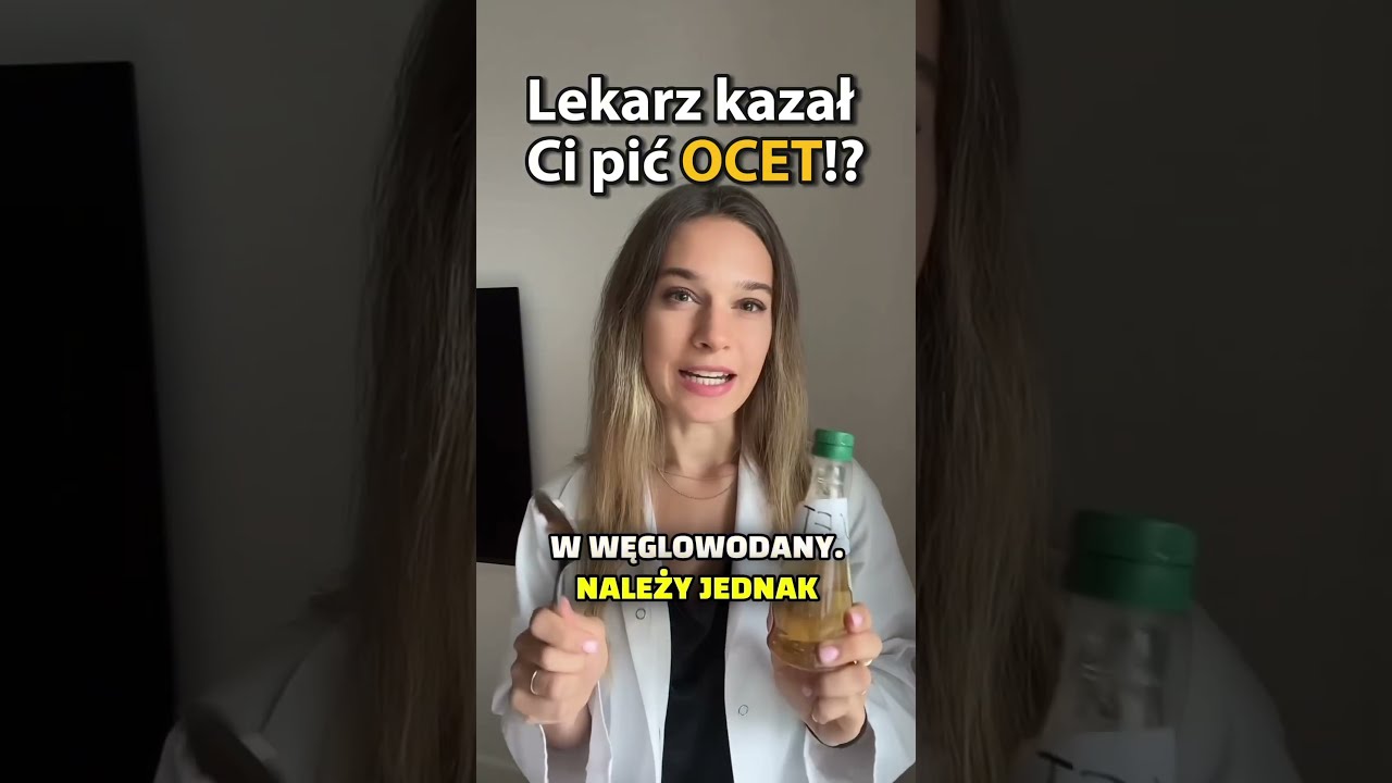 Pijesz Ocet Jab Kowy Pos Uchaj Lekarz Zdrowie Doktor Medycyna Pacjent Szpital Ciekawe
