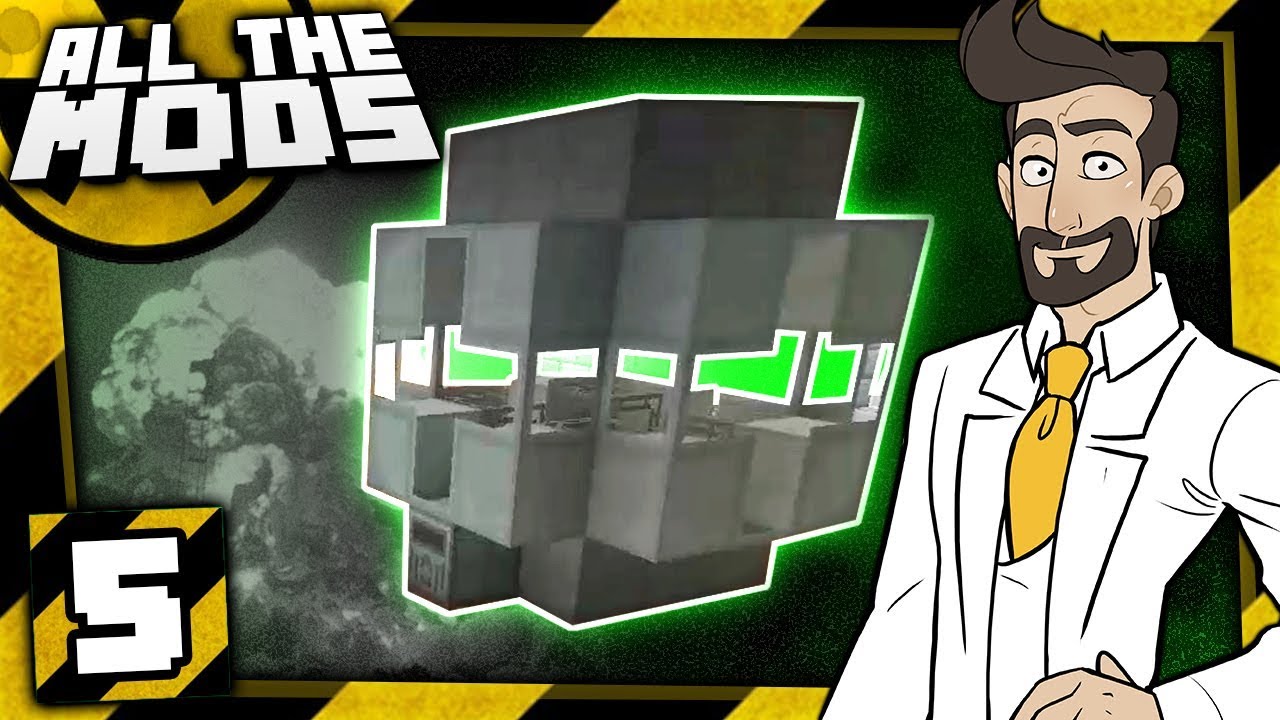 Minecraft All The Mods Nuclear #5 - Fission Reactor! - YouTube