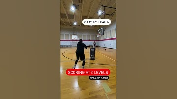 Scoring Drill (Scoring At 3 Levels)