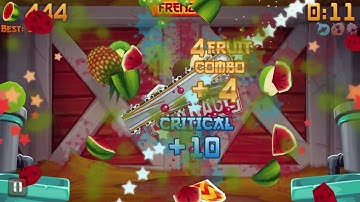 Fruit Ninja iPhone Gameplay #4