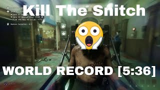 The Outlast Trials Duo Speedrun - Kill The Snitch [5:36] WORLD RECORD