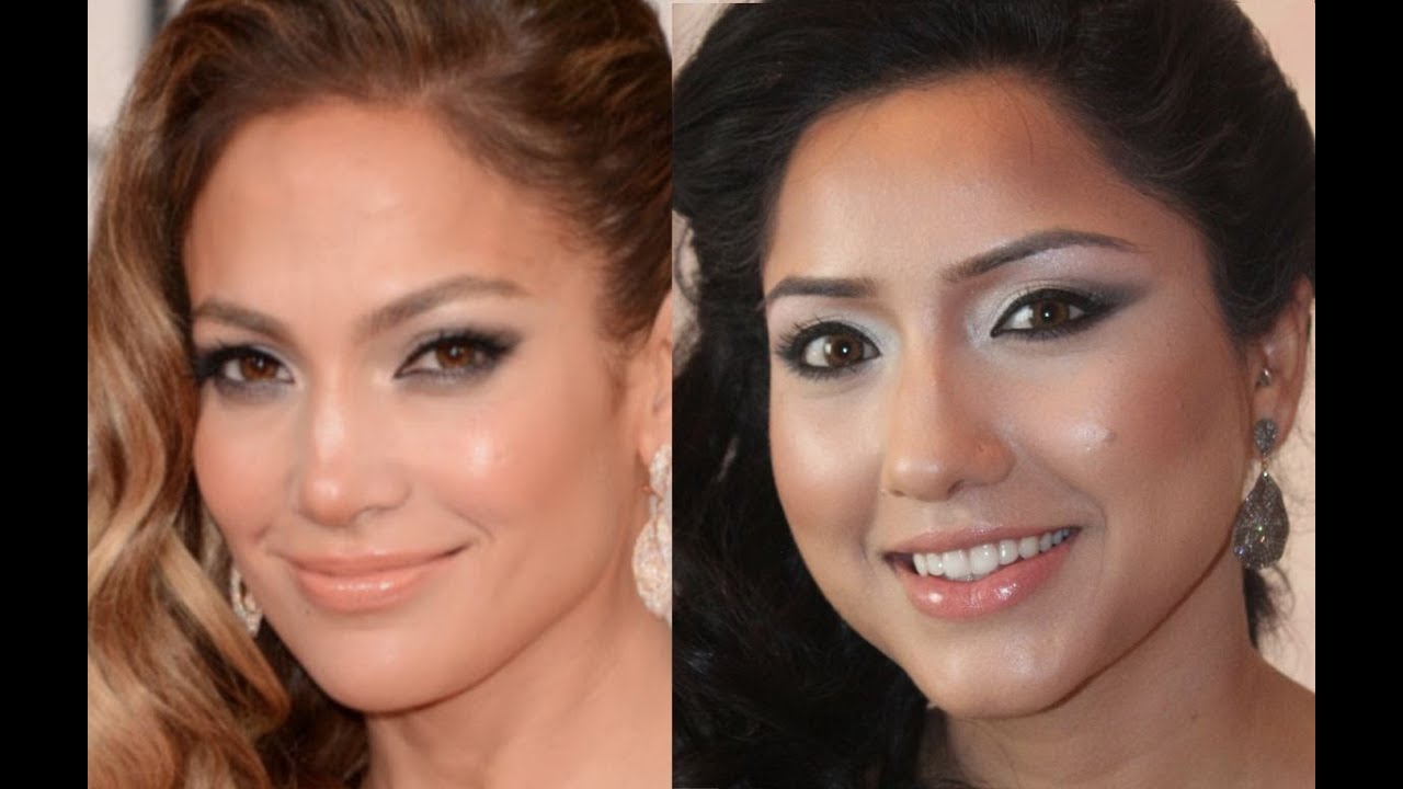 Jennifer Lopez Makeup Tutorial JLo Glow Golden Globes Inspired Look