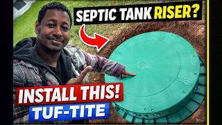 How To Install a Septic Tank Riser - DIY Cesspool Riser Installation
