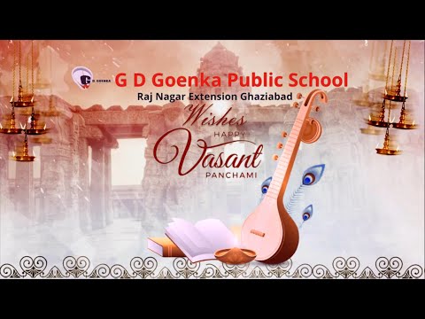 VASANT PANCHAMI CELEBRATION |  GD GOENKA RAJ NAGAR EXT, GHAZIABAD | VIRTUAL ASSEMBLY