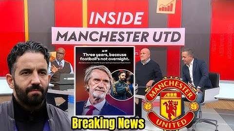 Breaking: Sir Jim Ratcliffe Backs Amorim! Gives Him 3 Years to Prove Himself at Man Utd