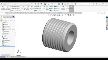 How to Make a V-Belt Pulley in SolidWorks | Mechanical CAD Tutorial for Beginners