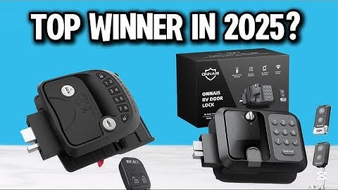 The Top 5 Best RV Keyless Lock in 2025 - Must Watch Before Buying!