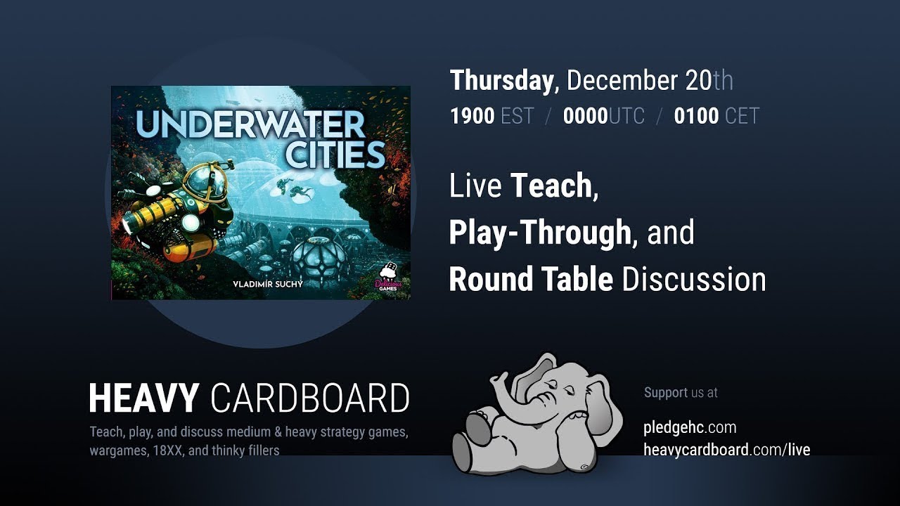  Rio Grande Games Underwater Cities : Toys & Games