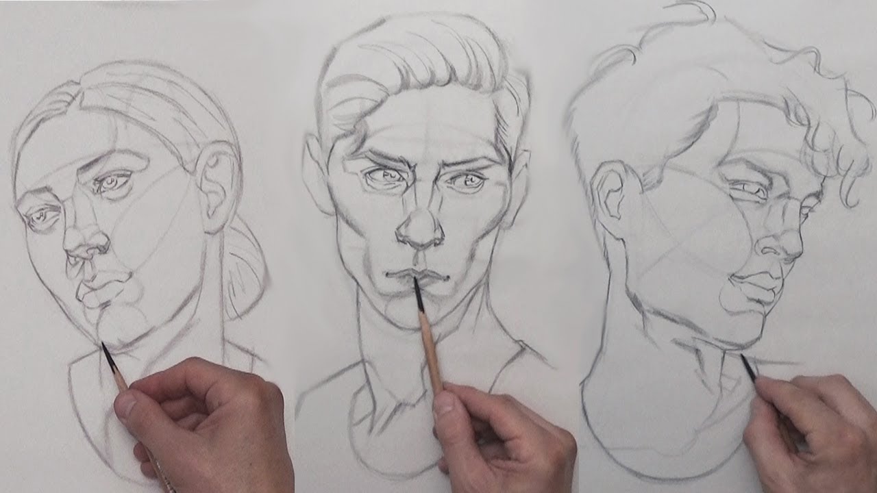 Skill Building: Drawing Faces I. I decided to teach myself to draw…, by  neighborino