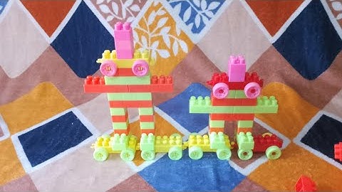 Minutes Satisfying With Unboxing Building Blocks Robot | Cute Blocks Set Toys Review