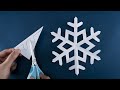 Paper snowflakes 02  easy paper snowflakes  how to make snowflakes out of paper