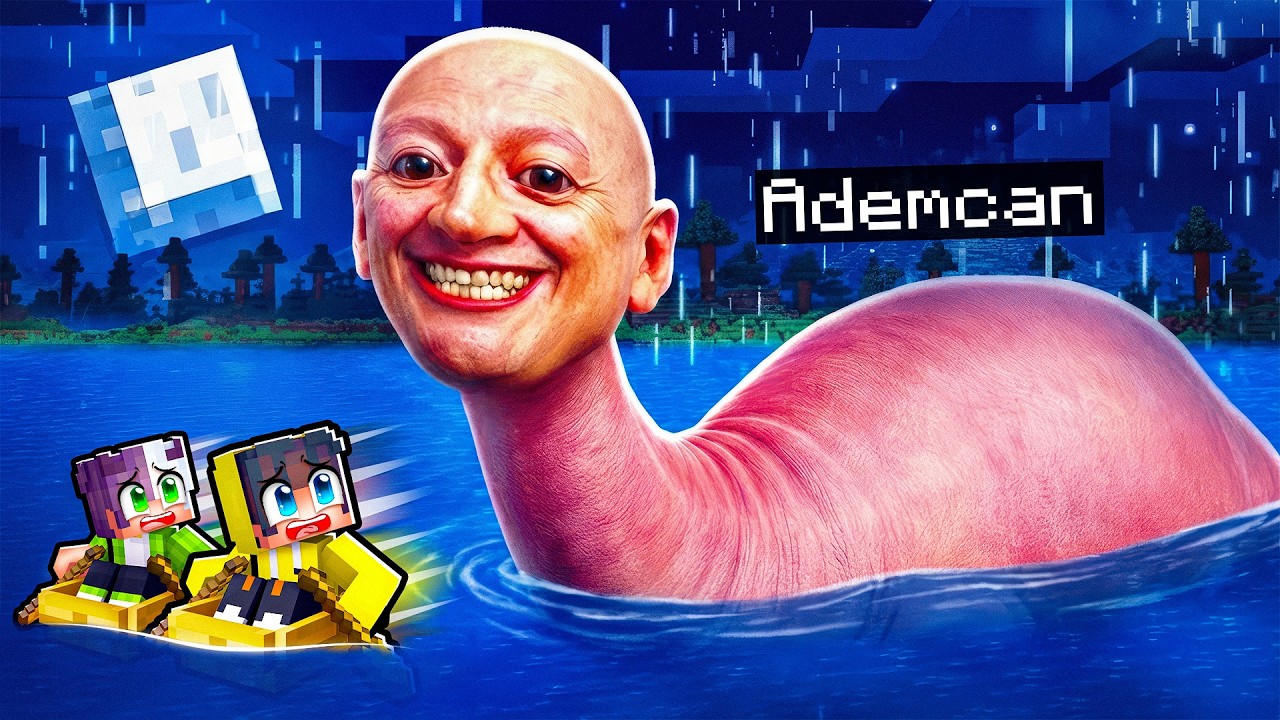 2 Tane APTALI Denizin Ortasında MİTİK OKYANUS CANLILARI İle Trolledim! | Minecraft