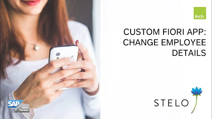 SAP Fiori apps with Stelo: Change Employee Detail
