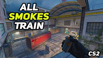 CS2 Train - All Smokes That You Need To Know Train CS2