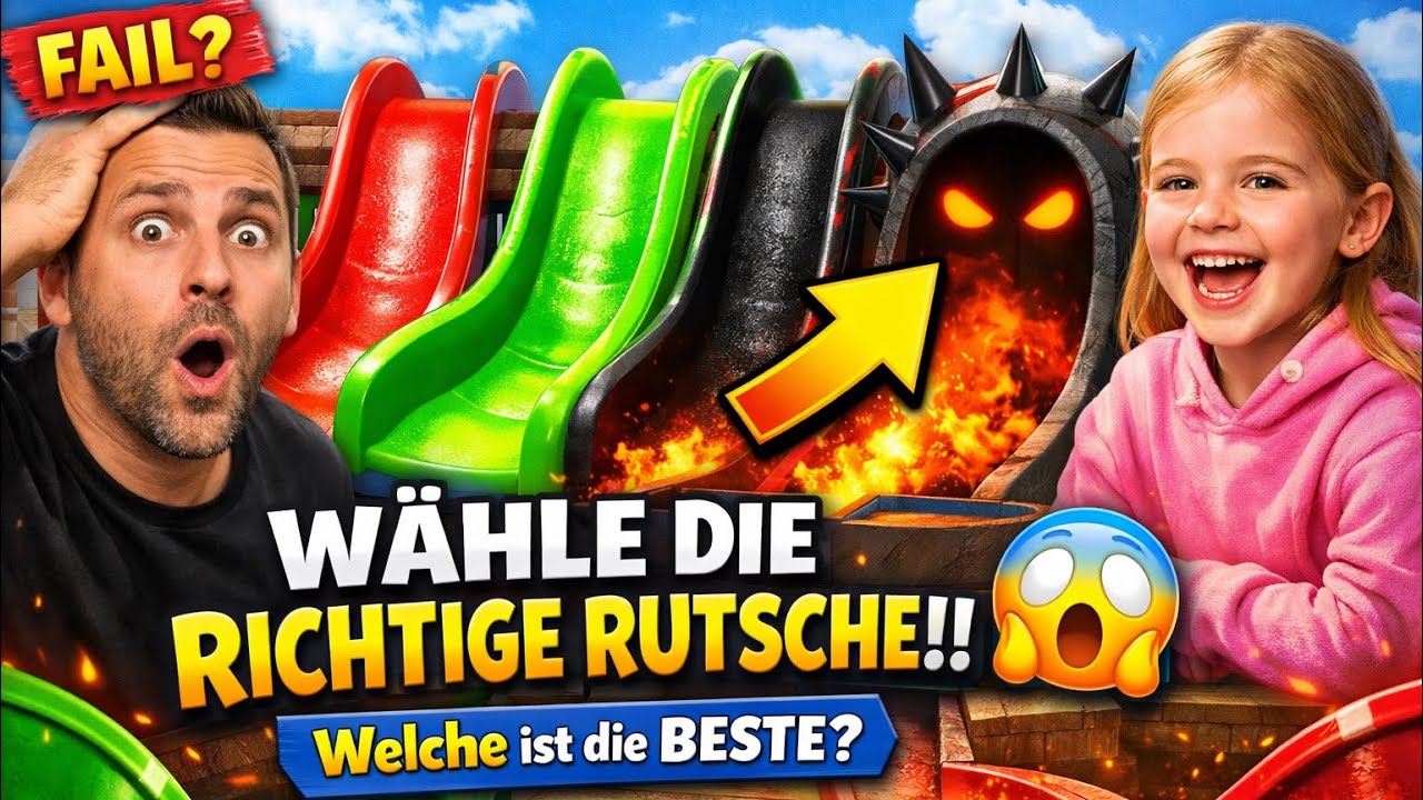 Roblox: WÄHLE die RICHTIGE Rutsche… oder du VERLIERST! 😱🎢