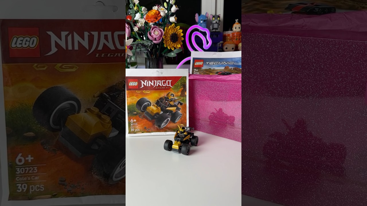 LEGO Ninjago Ninja Cole's Car 30723🔥 - YouTube