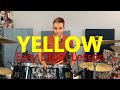 Yellow Easy Drum Lesson - Coldplay (And Playthrough)