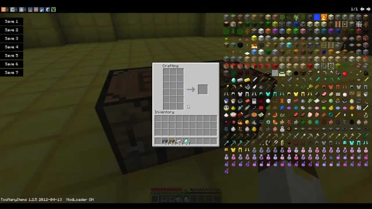 Minecraft Mods | Episode 1 | Extended Workbench | 1.2.5 - YouTube