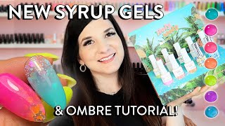 Ombre Nail Tutorial Using Syrup Gels! | New Korean I&#39;Zemi Gels