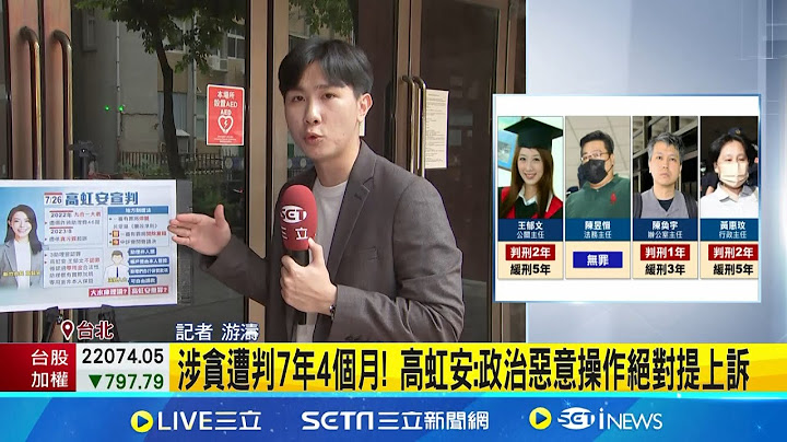 涉貪一審遭判7年4月 高虹安:將提上訴.退出民眾黨 高虹安涉詐領助理費案 一審判決7年4月將遭停職│【新聞一把抓】20240726│三立新聞台