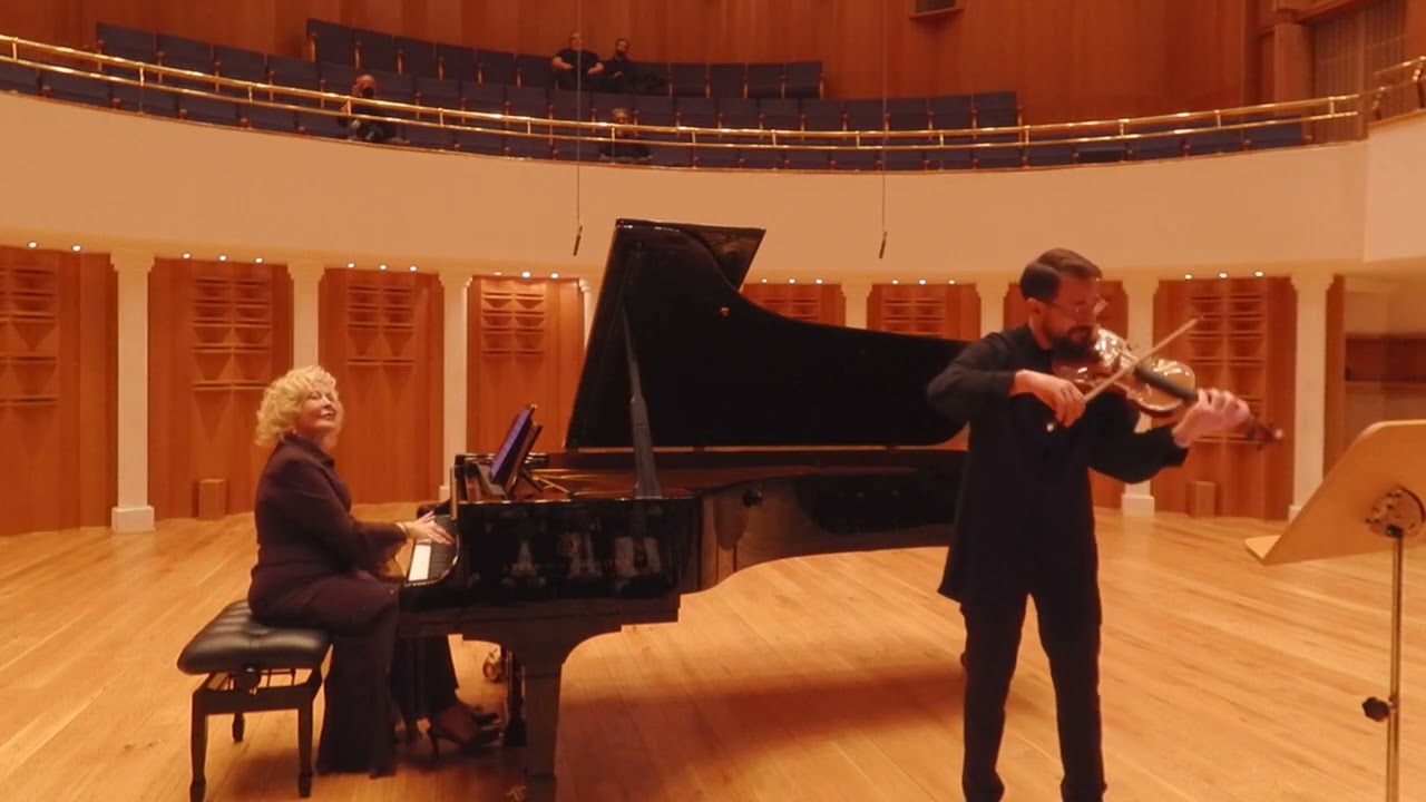 Elgar violin sonata - Erkin & Gülsin Onay