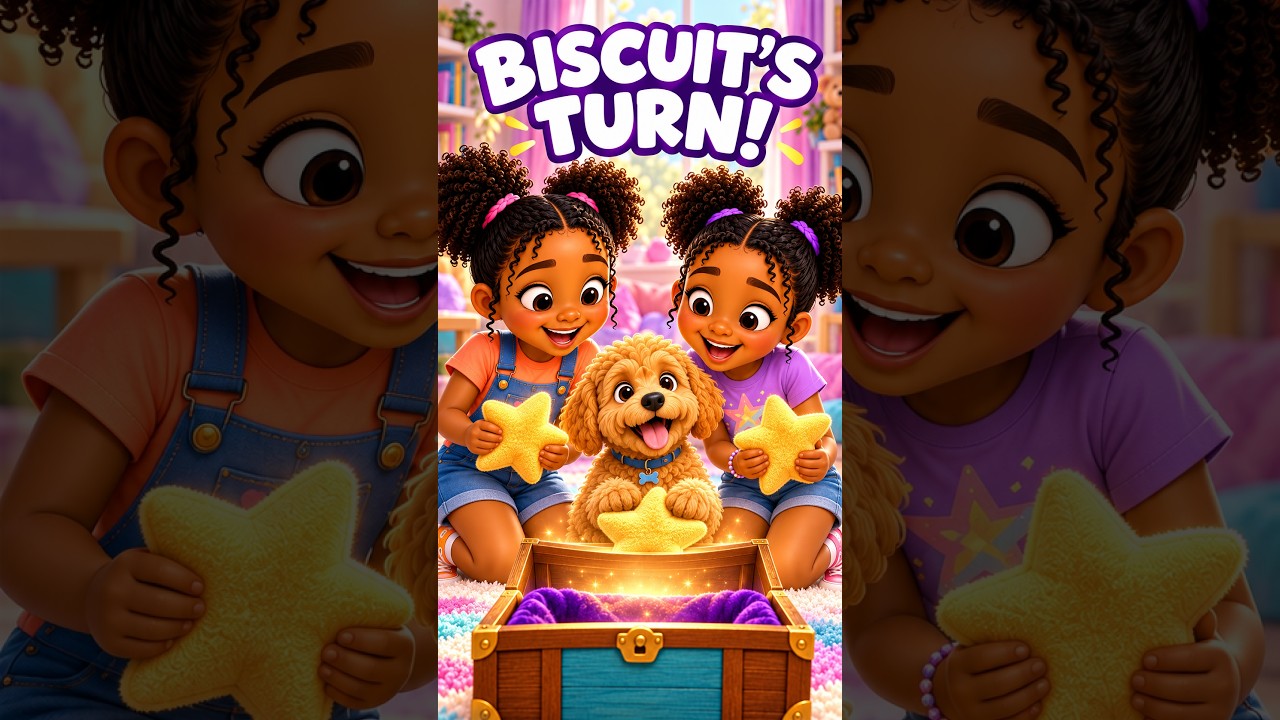 Use: Sharing Is Caring for Kids | Sisters Share with Their Puppy | Kids Cartoon