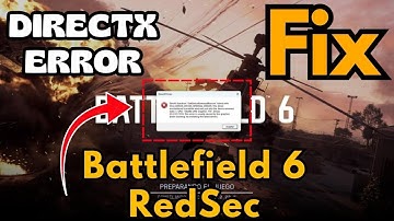 Battlefield 6 redsec directx error getdeviceremocedreason (2025)