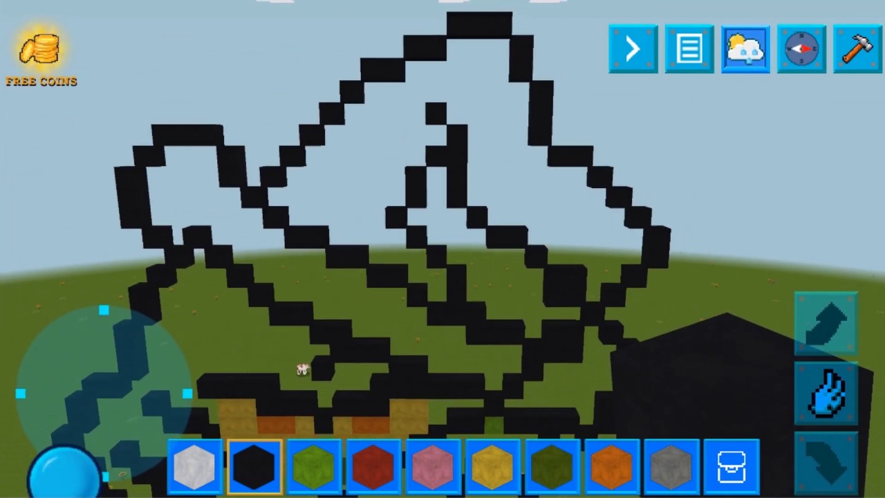 How to make a Grinch Pixel Art Tutorial RealmCraft Free