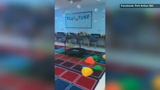 New sensory room at Booker T. Washington Elementary School designed to be supportive, therapeutic sp