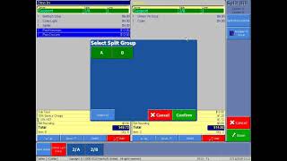 Pointsoft Operation Procedure - Split Bill (Table Services)