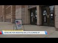 Deadline for absentee ballots coming up