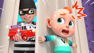 Don’t Strangers into the House | Police Song | Safety for Kids | Rosoo Nursery Rhymes &amp; Kids Songs