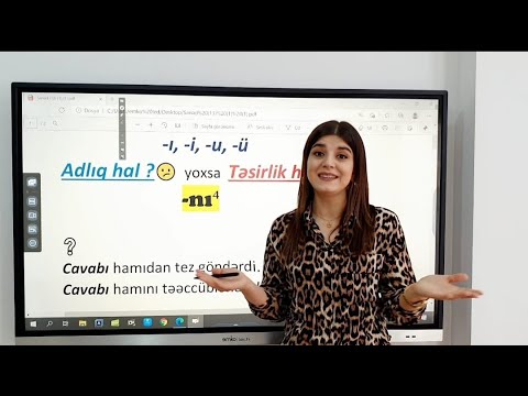 Video: Birinin hansı cümləni yazdığını necə öyrənə bilərəm?